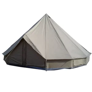 Family Bell Tent Mongolia Yurt up to 10 Person Waterproof Canvas Tent