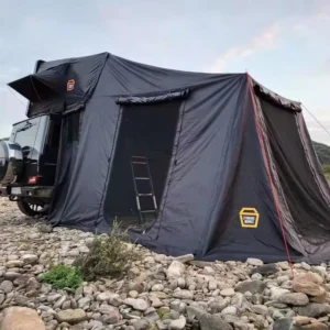 Family Outdoor Modern Oxford Waterproof Thermal Four Season Rooftop Tent Awning With Quick Automatic Opening For Camping