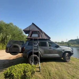 Family Roof Top Tent 2 4 Person Hard Shell Rooftop Tent Waterproof Car Roof Tent for Outdoor Camping