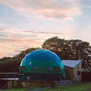 Fast Building House Yurt Tent Glamping Igloo Glass Geodesic Dome