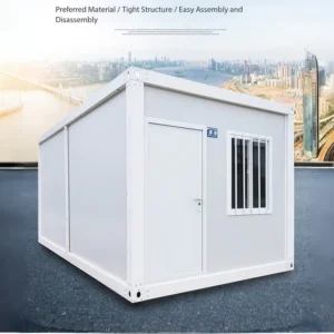 Fast Install Prefabricated Steel House Modern Design for Emergency Disaster Relief Shelter Housing