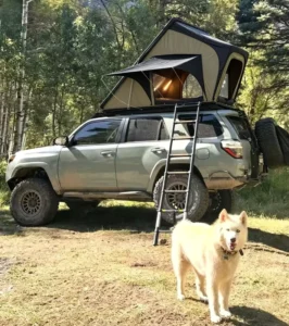 Fast Setup Portable Hard Shell Car Rooftop Tent for Offroad Camper Vans