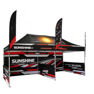 Festival Exhibition Tents for Events Trade Show PopUp Canopy 10x10FT With Sidewalls Heavy Duty Outdoor UV Protection