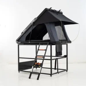 Fiberglass and Aluminum Hard Shell Rooftop Tent for 4×4 SUVs