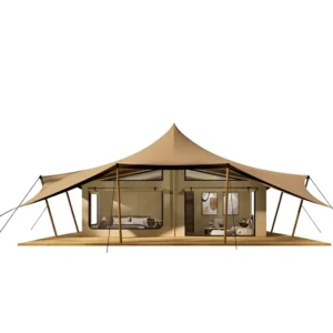 Field Campsite Special-Shaped Oxford Canopy Shade Rainproof Three-Tier Camouflage Summer Tent Hotel Shelter Shed