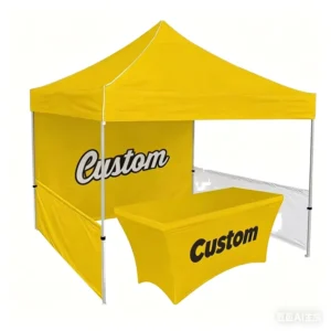 Fire Certified Custom Printed 10X10FT Aluminum Frame Pop up Canopy Tent for Exhibition Party Wedding Sunshade