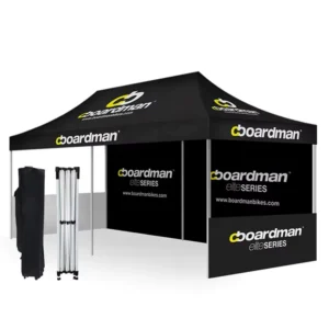 Fire Resistant Outdoor Canopy Tent 10x20ft Trade Show Tent With Roller Bag