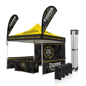 Fire Resistant Outdoor Trade Show Tent for Events Hex Frame 50mm Heavy Duty Custom Logo Aluminum 10×20 10×10 Canopy Tent