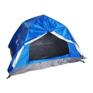 Fire-fighting Special Flame Blue Double-layer Rainproof Automatic Polyester Tent Quick-open All-season Outdoor Camping Training