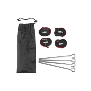 Fixed Tent Kit Outdoor Camping Steel Stake Kit for Pitching Tents