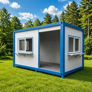 Flat Pack Modular House for Remote Construction Site Office and Temporary Shelter Prefab House