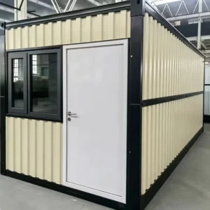 Foldable 20ft Prefab Container House for Industrial Storage and Outdoor Shed