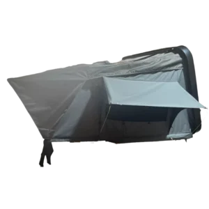 Foldable Automatic Hydraulic ABS Hard Shell Side-Opening Rooftop Tent for SUV and Car