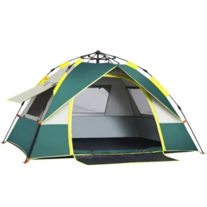 Foldable Cabin Tent for 4-6 Persons, Waterproof Outdoor Camping Tent
