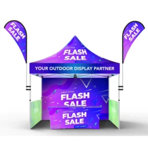 Foldable Commercial Trade Show Tent Custom Printed Pop up Tent for Sale