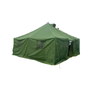 Foldable Lightweight Canvas Square Steel Single-Layer Waterproof Tent for Camping, Hiking and Travel