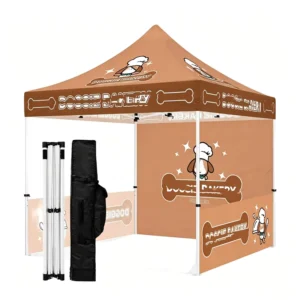 Foldable PopUp Canopy Tent Instant Shelter Tent Easy Setup Beach Trade Show Display