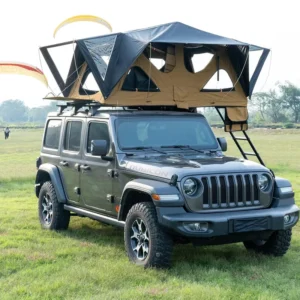 Foldable Soft Shell 4WD Off-Road Car Rooftop Tent for Outdoor Camping
