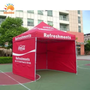 Foldable Sunshade Custom Outdoor Trade Show Canopy Tent