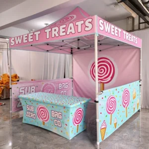 Foldable Tent Products for Outdoor Advertising and Rainproof Purposes