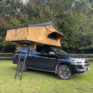 Foldable Waterproof Aluminum Hard-Shell Rooftop Tent