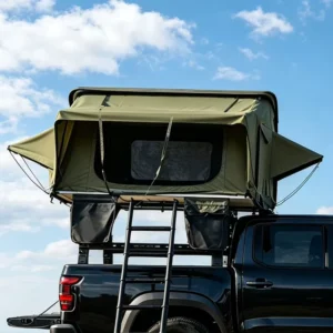 Foldable Waterproof Four-Season 2 Person 4×4 ABS Hard Shell Car Rooftop Tent for Camping