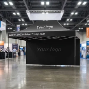 Folding Advertising Trade Show Tent, Heavy Duty