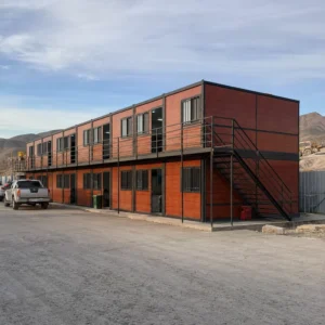 Folding Container House 20FT Steel Frame for Mining Camp Site Office Anti-Rust EN1090 EXC2
