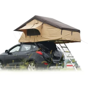 Folding Custom Soft Shell Canvas Camping Car Roof Top Tent