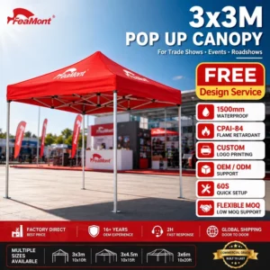 Folding Garden Tent Waterproof Pop up Gazebo for Outdoor Party Market Stall Event OEM Manufacturer