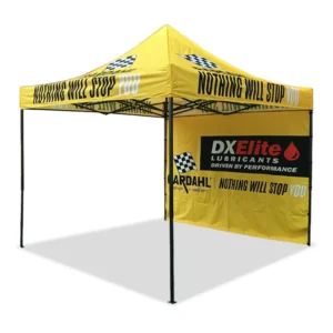Folding Gazebo Canopy Trade Show Tent Custom Logo Print Outdoor Fair Tent