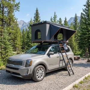 Folding Hard-Shell Rooftop Tent for Trucks and SUVs