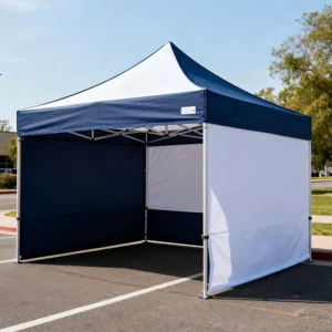 Folding Iron Aluminum Waterproof Fireproof Trade Show Tent Easy Setup Foldable Custom Design Pop up Canopy Tent for Exhibition