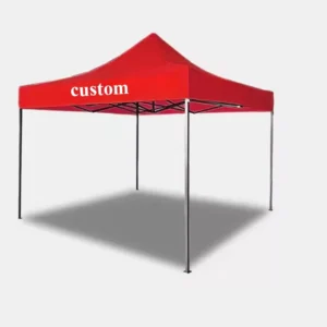 Folding Pop-Up Canopy Tent 10×10, 3×3, 3×6 Gazebo Trade Show Tent for BBQ, Party, Wedding, and Events