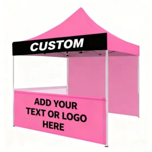 Folding Pop-Up Canopy Tent Custom Printed Advertising Sign for Trade Shows and Events