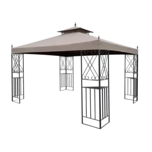 Folding Pop-Up Custom Steel Outdoor Garden Gazebo Canopy Tent for Leisure