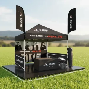 Folding Pop-Up Tent Display Party Wedding Event Marquee Gazebo 3×3 Trade Show Canopy