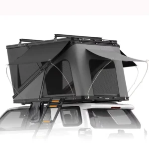 Folding Z shaped Roof Tent Double Layer Four season Waterproof 3000mm Self driving Tour SUV Car Travel Lift top Quick Setup