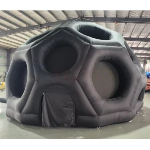 Football-Shape Inflatable Planetarium Projection Dome Tent for Astronomy Shows and Education