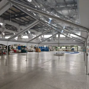 For Celina Gable Master Frame Tent 20ft X 40ft (6.1m X 12.2m) Clear Top PVC Fabric Party Event Wedding Marquee Tent