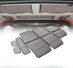 For Jeep Wrangler JL 4 Door Hardtop Roof Liner Heat Insulation and Soundproofing Cotton Interior Insulation Kit