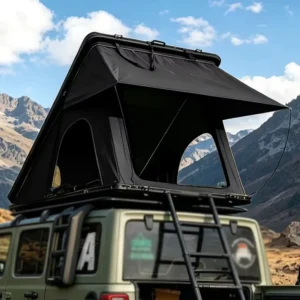 Four Season 2 Person 4WD SUV Lightweight Foldable Aluminum Hard Shell Waterproof Car Rooftop Tent