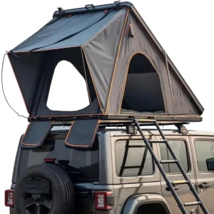 Four-Season Aluminum Hard-Sided Rooftop Tent Soft-Shell Waterproof 4×4 Off-Road Foldable Outdoor Camping Tent