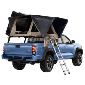 Four-Season Car Rooftop Tent Quick Automatic Opening Waterproof Aluminum Hard Shell Clamshell Design Fireproof