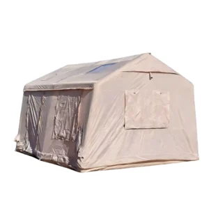 Four-Season Double-Layer 420D Oxford Fabric Inflatable Waterproof Camping Tent