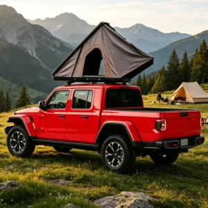Four-Season Hard Shell Waterproof UV Resistant Quick Automatic Opening One Bedroom Car Rooftop Tent for Overland Trip