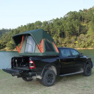 Four Season Inflatable Double-layer Car Roof Tent Oxford Cloth >3000mm Waterproof Fully Automatic for Outdoor Road Trips