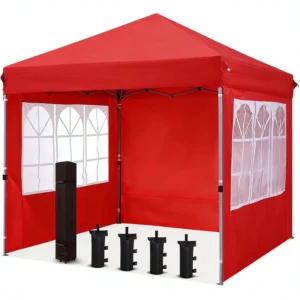 Four-Season Snowproof Event Tents 3X3 Car Tents Foldable Pop-Up Steel Frame Wedding Party Trade Show Single-Layer