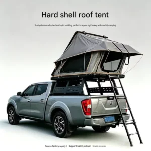 Four Season Truck Car Rooftop Tent X Hinge Camper Aluminum Hard Shell Roof Top Tent Outdoor Camping 2-3 Person