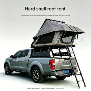 Four Season Truck Car Rooftop Tent X Hinge Camper Aluminum Hard Shell Roof Top Tent Outdoor Camping 2-3 Person